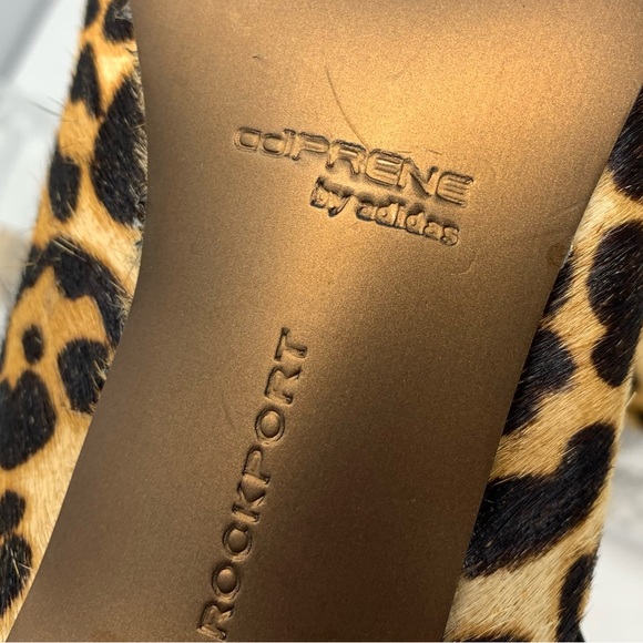 Rockport//AdiPrene By Adidas Presia Mary Jane Two Tone Leopard pumps 43/11.5 - Picture 14 of 16